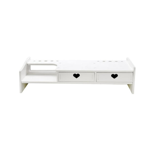 Soporte Para Monitores De Computadora, Estante De Almacenamiento De Escritorio Elevador, Estante Elevado Para Computadora Sunnimix Soporte para portátil