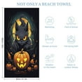 thumbnail image 2 of Halloween Scary Night Full Moon Beach Towel – with A Unique Design, Extra Large,XL (32”x 63”) for Kids & Adults, 2 of 7