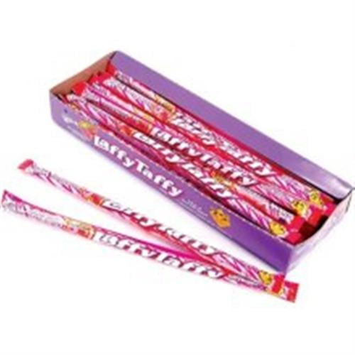 Laffy Taffy Rope Strawberry 24 pack (0.81 oz per pack) (Pack of 3) by