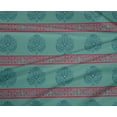 thumbnail image 4 of oneOone Polyester Lycra Fabric Leaves & Lotus Block Print Fabric By Yard 56 Inch Wide, 4 of 4