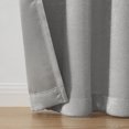 thumbnail image 5 of Mainstays Sheen Rod Pocket Blackout Window Curtains Panel Pair, 37" x 84", 5 of 5