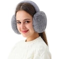 thumbnail image 4 of SUTENGDA Cache-Oreilles Moelleux pour Femmes Cache-Oreilles Pliables en Peluche pour Enfants Cache-Oreilles d'Hiver pour Filles Garçons Réchauffe-Oreilles pour Temps Froid, 4 of 6