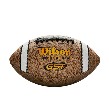 Wilson GST Game Series Official Size NCAA Composite (Best Ncaa Football Game)