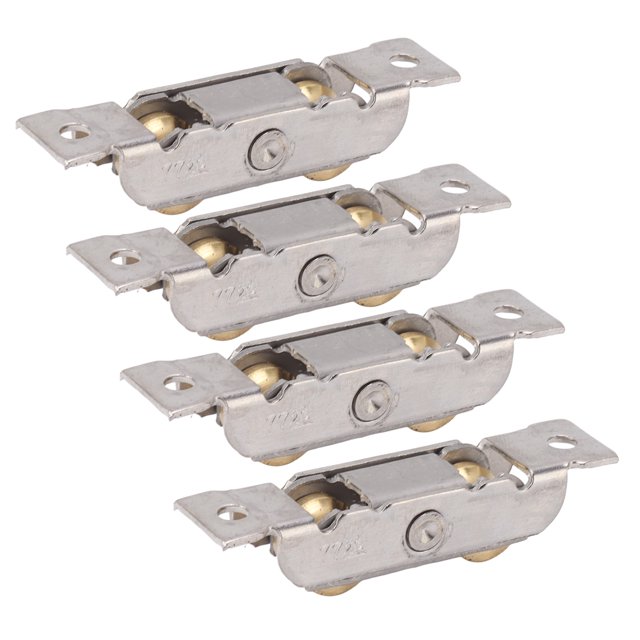 Rodillo para puerta corrediza BuyWeek con cojinetes de bolas 4 piezas