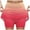 Z1-Watermelon Red, variant on vigerkar Womens Gradient Color Skorts with Pockets Tummy Control Plus Size Skorts for Women High Waist Athletic Sports Skirt Casual Shorts Red, 3XL