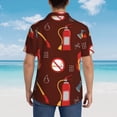 thumbnail image 6 of Bixox Men's Hawaiian Shirts Men's Fire Extinguisher Print Short-Sleeve Shirt-Large, 6 of 8