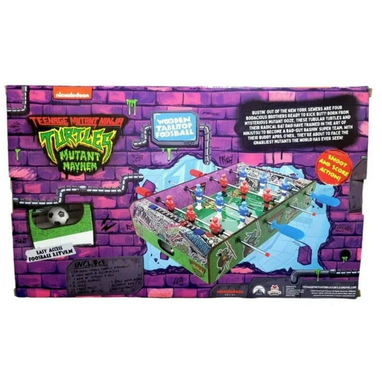 Nickelodeon Teenage Mutant Ninja Turtles Mutant Mayhem Foosball