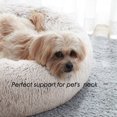 thumbnail image 3 of Calming Dog Bed & Cat Bed, Anti-Anxiety Donut Dog Cuddler Bed, Warming Cozy Soft Dog Round Bed, Fluffy Faux Fur Plush Dog Cat Cushion Bed for Small Me, 3 of 4