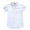 White, variant on Bienzoe Girl's School Uniform Short Sleeve White Blouse XL