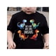 thumbnail image 1 of Boys' Dinosaur Graphic T-Shirt - 'Just a Boy Who Loves Dinosaurs' Fun Cartoon Print, Casual Summer Tee, Machine Washable, Black with Colorful Dinosaur Design, 1 of 6