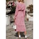 thumbnail image 2 of Vestido Midi Bohemio Floral para Mujer PRETTYGARDEN con Escote en V y Envuelto, 2 of 6