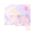 thumbnail image 5 of INSPIRE CHIC Women's Rainbows Bowknot Printed Scarves, 21.7x21.7" Small Square Blended Cotton Gauze Headscarf 21.7x21.7" Rainbow-3, 5 of 6