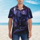 thumbnail image 2 of Fotbe Fantasy Dragon In Cathedral Camisa Hawaiana para Hombre Unisex – Camisa Casual de Verano con Botones de Manga Corta de Algodón y Lino,Small, 2 of 7