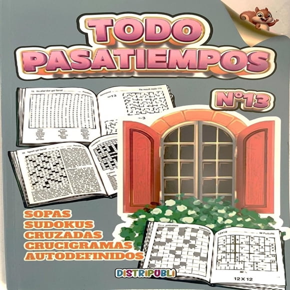 Todo Pasatiempo, Revista de Crucigramas, Sudoku, Sopas de Letras y Juegos de Ingenio