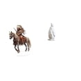 thumbnail image 1 of Adorno De Caballero Pingüino Acrílico, Centro De Mesa, Colección 2D, Decoración Del Hogar, Regalo Impermeable, Estatua De Animal De Resina De Escritorio, Artesanía Coleccionable, Adorno, 1 of 8