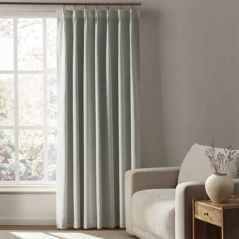 My Texas House Pinch Pleat Blackout Curtain 52"W x 108"L photo 1