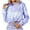 Light Blue, variant on Womens Plus Size Clearance Women's Tie Dyed Hooded Loose Fitting Casual Pullover Drawstring Long Sleeved Sweater
