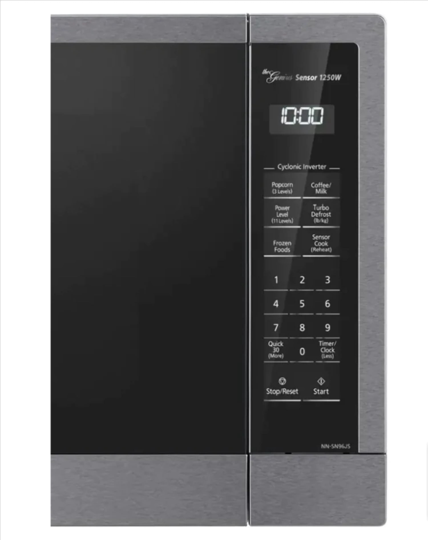 Panasonic Microwave Oven 2.2 cu ft 1250 Watts NN-SN96JS Stainless Steel Countertop