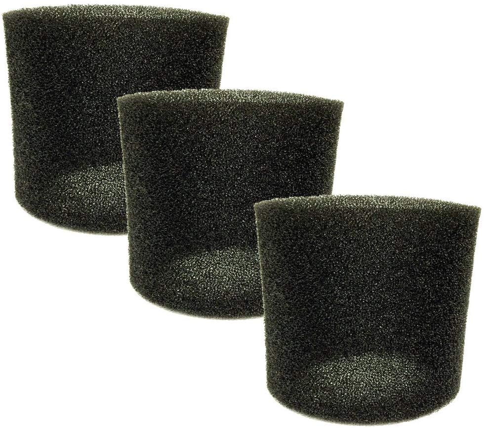 3 Replacement for ShopVac Foam Sleeve Vacuum Cleaner Foam Filter