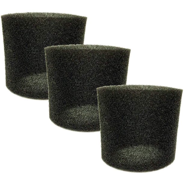 246, 9058500 Replacement for ShopVac Foam Sleeve Vacuum Cleaner 3 Foam