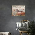 thumbnail image 3 of Lucksign Vintage Truck Old Barn Inspirational Wall Art 16"x12" Framed Painting Canvas Prints, 3 of 6