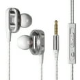 thumbnail image 1 of Auriculares intrauditivos con micrófono, auriculares con cable de 3,5 mm para smartphones iOS y Android, portátiles, MP3, juegos y Walkman, 1 of 7