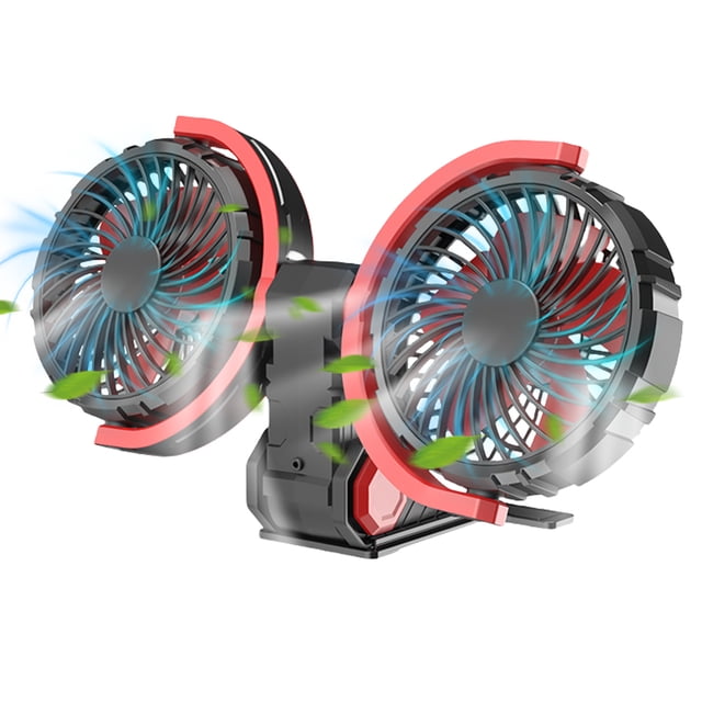 2024 Nuevo Ventilador Eléctrico para Coche Ventilador Pequeño para Coche Refrigeración Potente Camión Electric (5V)