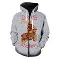 thumbnail image 1 of Sudadera con capucha y cremallera para hombre, estilo punk, de dibujos animados, con estampado 3D, estilo informal, para adolescentes, 1 of 6