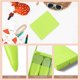 thumbnail image 4 of Xiao Hua Juego de 5 brochas de maquillaje portátiles para viaje, mini juego de brochas de maquillaje multifuncionales, caja de brochas de maquillaje con espejo, verde, 4 of 5