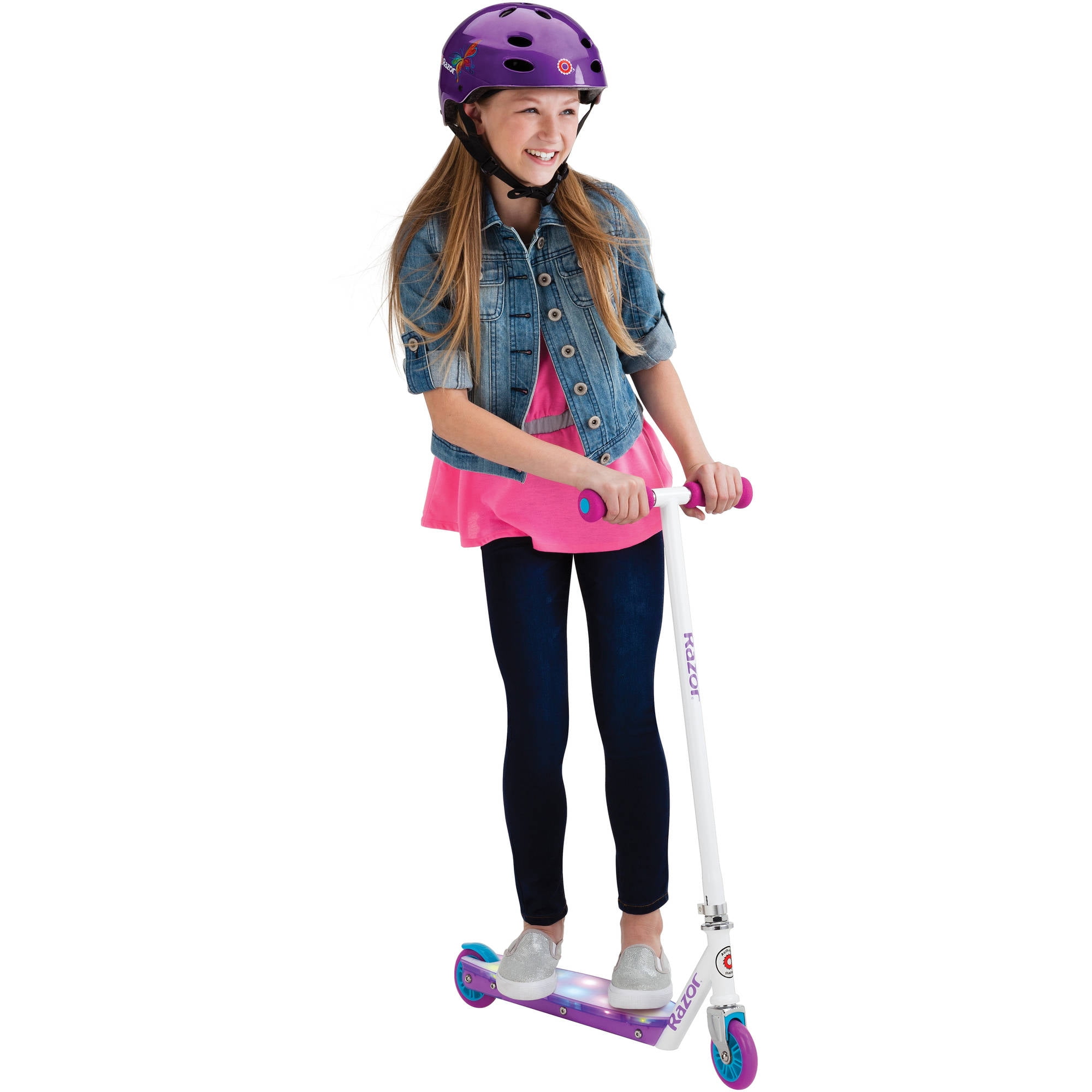 light up scooter razor