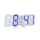 thumbnail image 1 of Reloj digital LED 3D Reloj de mesa electrónico Reloj despertador Eccomum Pantalla naranja, 1 of 5