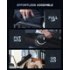 thumbnail image 3 of Guitarra eléctrica Donner HUSH X Featherlight Travel con soportes, 3 of 7