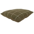 thumbnail image 4 of Mainstays Olive Window Pane Decorative Throw Pillow 18x18, 4 of 5