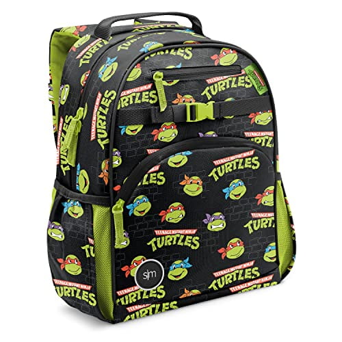 Mochila sencilla y moderna Nickelodeon Viacom Kids School 18 litros Simple Modern