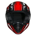thumbnail image 2 of Raider Motocross RX1 Open Face Helmet DOT Approved - Red - Large, 2 of 5