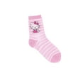 thumbnail image 3 of Hello Kitty Women's Semi Sheer Mid-Crew Socks, 2-Pack, Shoe Sizes 4-10, 3 of 4