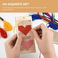 thumbnail image 3 of WORGEOUS 8PCS Bordado de madera Marcas de libro DIY Favoritos de madera Marcadores en blanco, 3 of 7