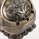 thumbnail image 2 of Cenicero decorativo a prueba de viento con tapa de dragón vintage, cenicero portátil de metal, adorno elegante tallado a mano para hombres, escritorio para el hogar en interiores y exteriores, 2 of 8