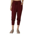 thumbnail image 1 of TheMoogan Pantalon de Jogging Décontracté à Cordon Élastique à la Taille pour Femmes Grande Taille P-3x, 1 of 7