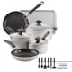 thumbnail image 3 of Juego de utensilios de cocina Farberware Cookstart DiamondMax 15 piezas plateado, 3 of 9