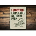 thumbnail image 1 of Everglades National Park Novelty Sign, Metal Wall Decor - 10x14 inches, 1 of 4
