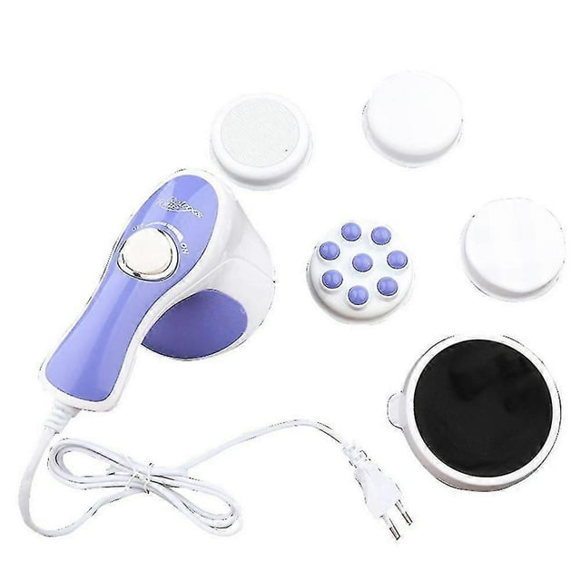5 Headers Spin Body Massager Relax Spin Tone Slimming Lose Weight Burn Fat Full Body Massage Device