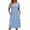 Blue White Floral, variant on Ekouaer House Dresses for Women with Pockets Moo Moos Button Nightgowns