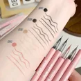 thumbnail image 5 of Heallor-delineador de ojos líquido, ultrafino, sedoso, mate, resistente al agua, sin manchas, duradero, delineador de ojos de gusano de seda, maquillaje de ojos negro, 5 of 5