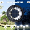 thumbnail image 3 of Solar Ground Lights Flacchi Solar Disk Light, paquete de 12, 3 of 6