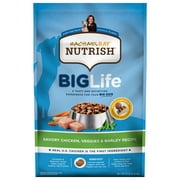Rachael Ray Nutrish Big Life Dry Dog Food for Big Dogs, Savory Chicken, Veggies & Barley Recipe, 14-Pound Bag