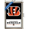 thumbnail image 2 of NFL Cincinnati Bengals - Logo 21 Wall Poster with Magnetic Frame, 22.375" x 34", 2 of 4