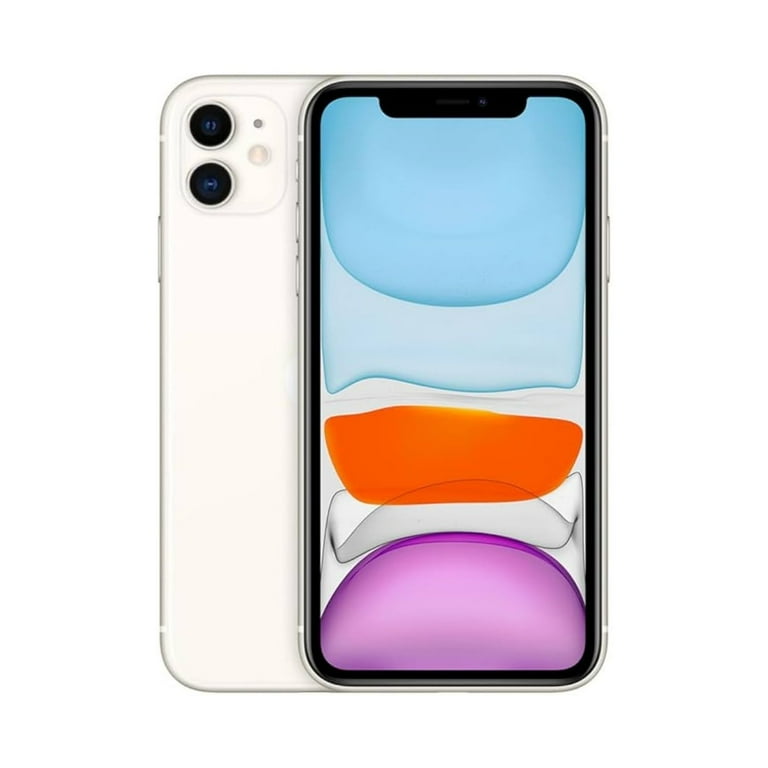 Restored Apple iPhone 11 (Fully Unlocked) 256GB White (A2111