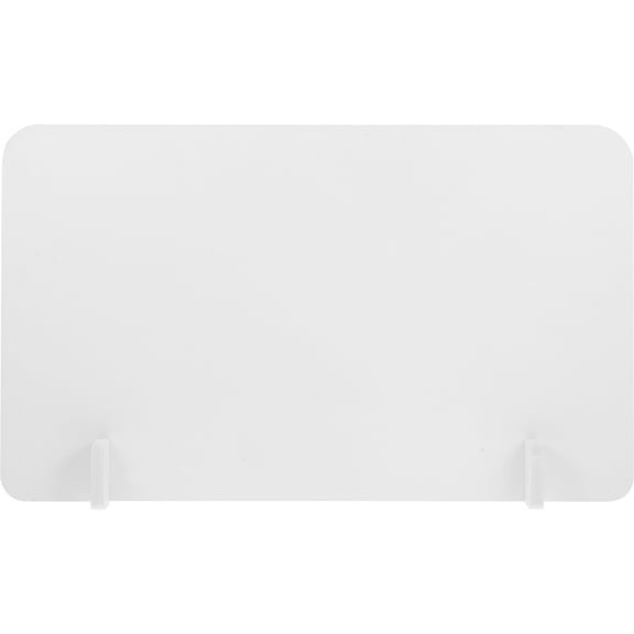 Desk Privacy Panel Screen Shield Divider Protective Board Student Table Office White