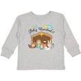 thumbnail image 3 of Inktastic Feliz Navidad Cute Nativity Scene Boys or Girls Long Sleeve Toddler T-Shirt, 3 of 5